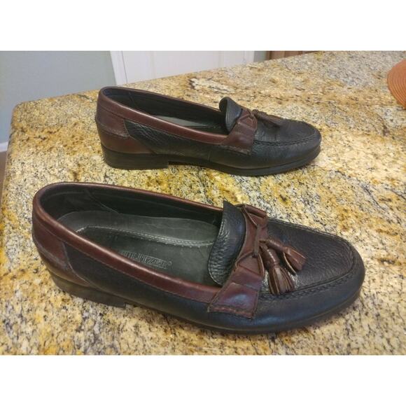 Bert Pulitzer Tassel Loafer Mens 9.5 Cordovan / Black Keltie Dress Casual Shoes main image 8